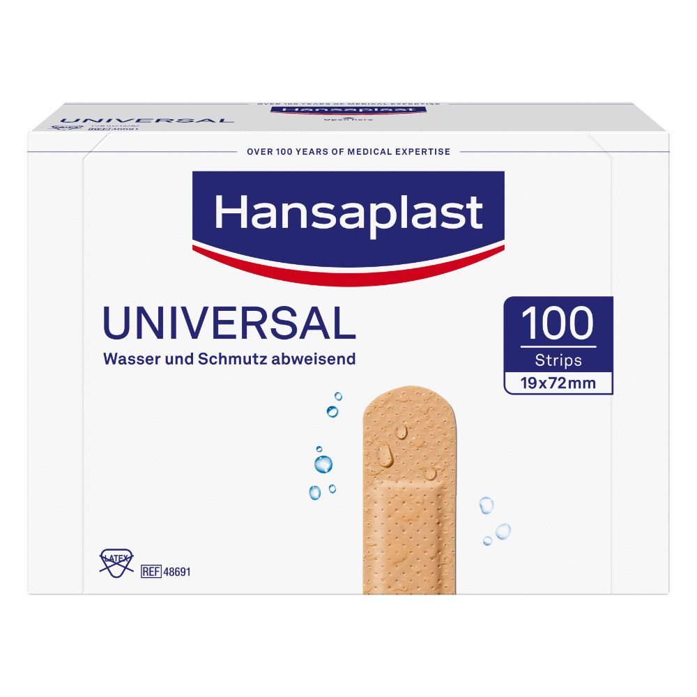Image of Hansaplast® Universal Water Resistant 7,2 cm x 1,9 cm