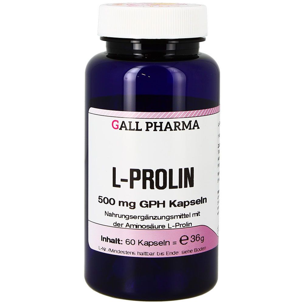 Image of GALL PHARMA L-Prolin 500 mg GPH Kapseln