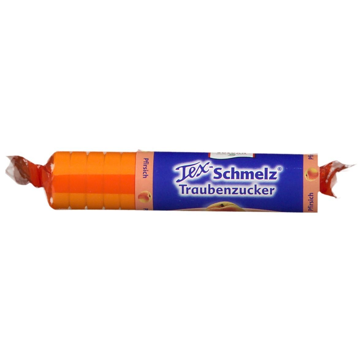 Image of Tex-Schmelz® Traubenzucker Pfirsich