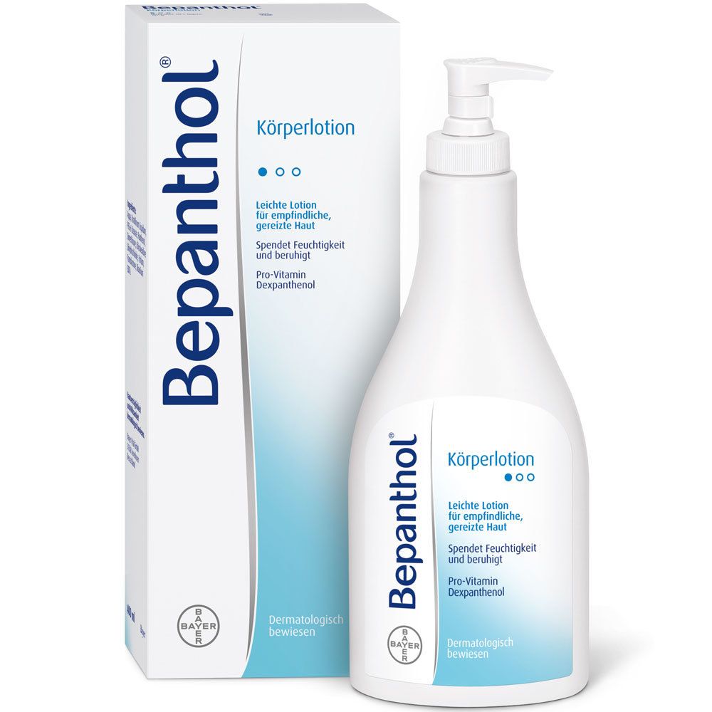 Image of Bepanthol® Körperlotion für empfindliche Haut Pumpspender