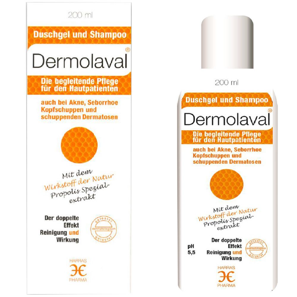 Image of DERMOLAVAL® Duschgel & Shampoo