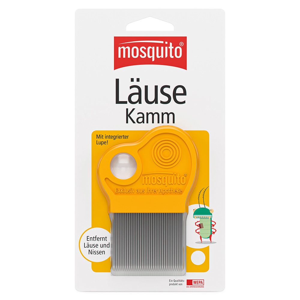 Image of mosquito® Läuse-Kamm mit Lupe