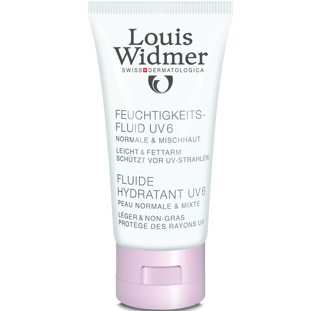 Louis Widmer Fluide hydratant UV 6 légèrement parfumée