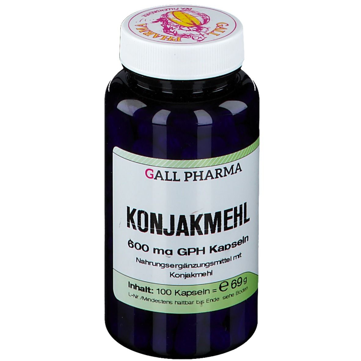 Image of Hecht Konjakmehl 600 mg