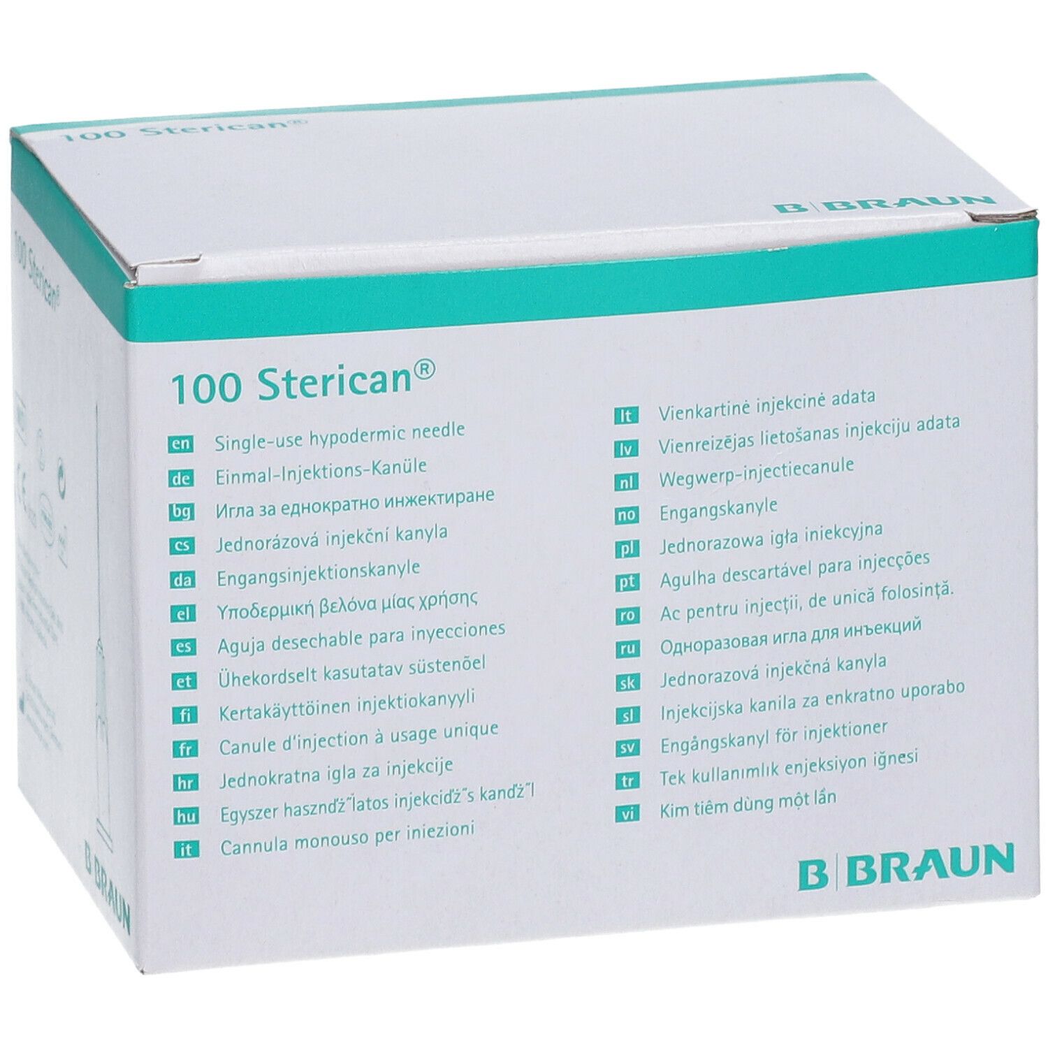 B.Braun Sterican® Canule D'insuline Ø 0,45 X 12 Mm G 26 X 1/2 Marron ...