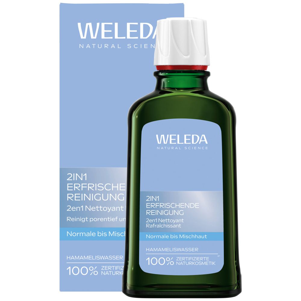 WELEDA 2in1 erfrischende Reinigung Milch
