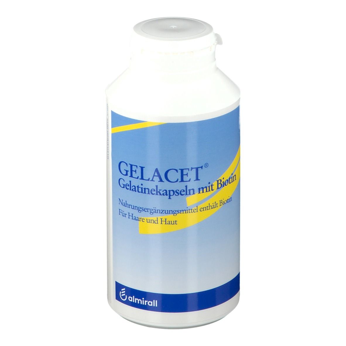 Image of Gelacet® Gelatinekapseln mit Biotin
