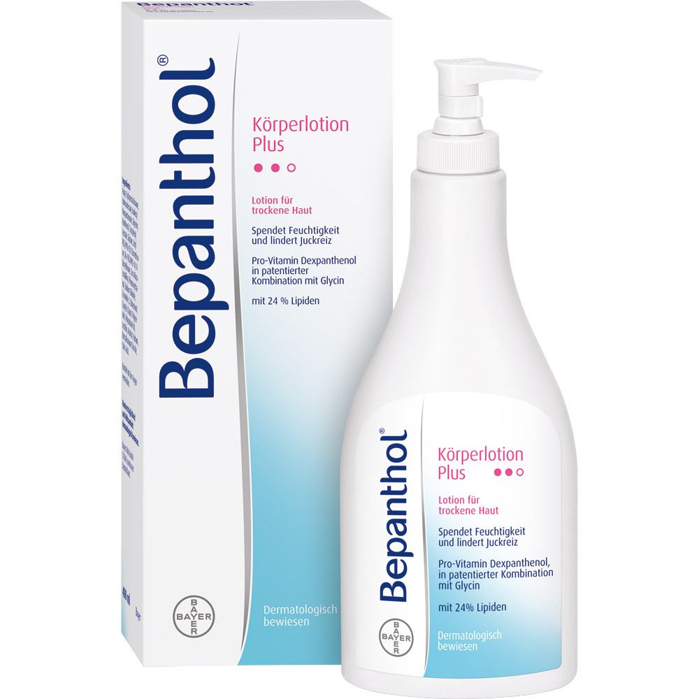 BEPANTHOL Körperlotion Plus Spenderflasche