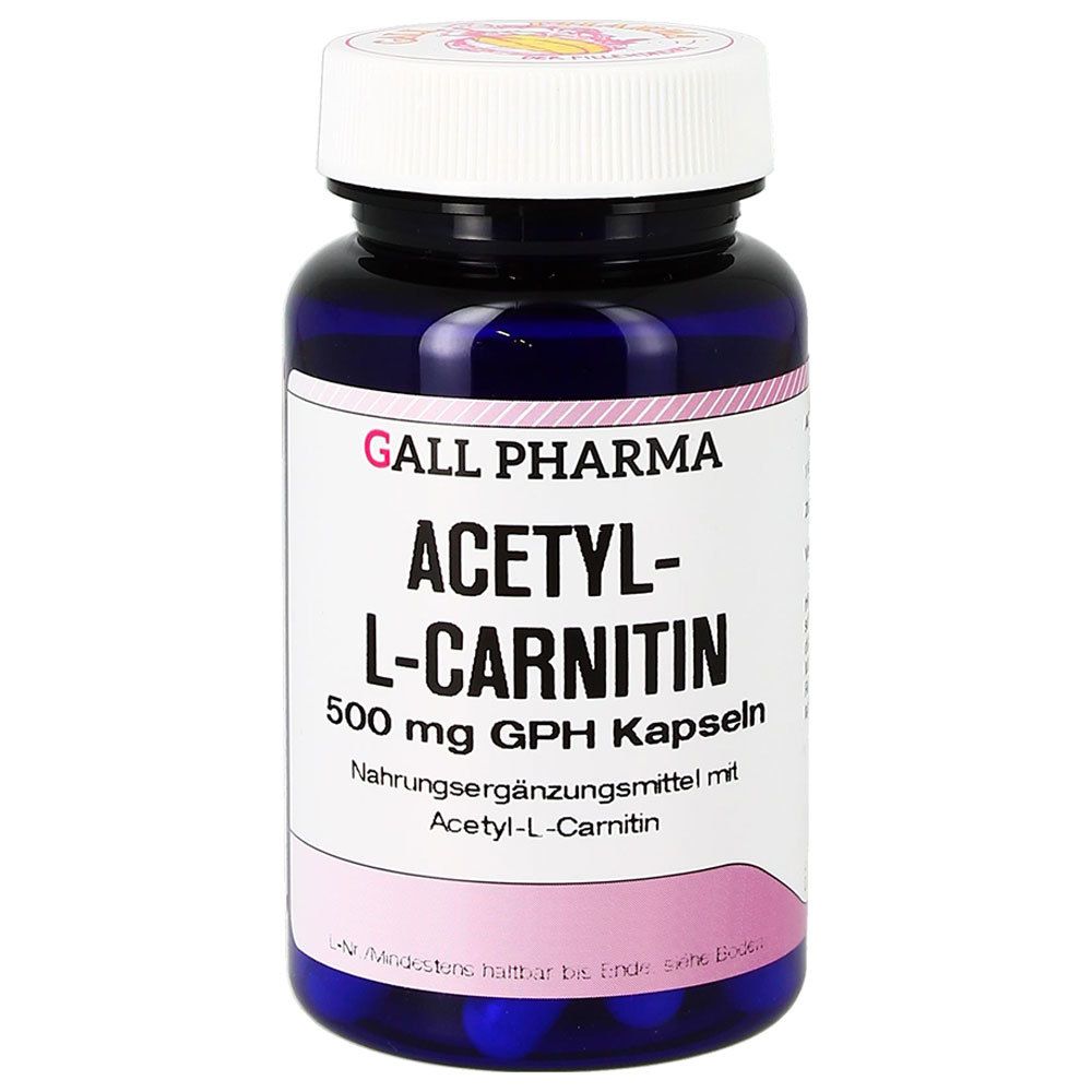 Image of GALL PHARMA Acetyl-L-Carnitin 500 mg GPH Kapseln
