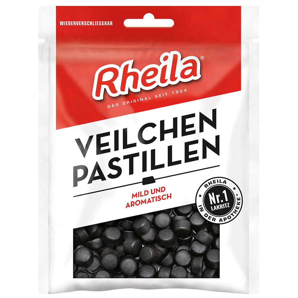 Image of Rheila® Veilchen Pastillen mit Zucker