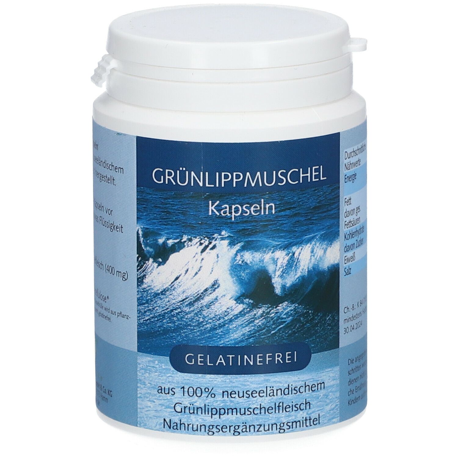 Image of Grünlippmuschel Kapseln