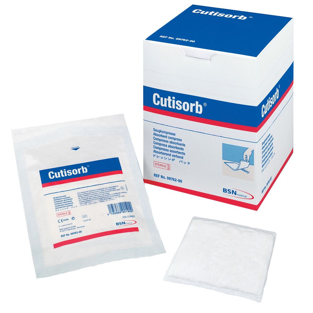 Image of Cutisorb® Saugkompresse steril 10 cm x 10 cm