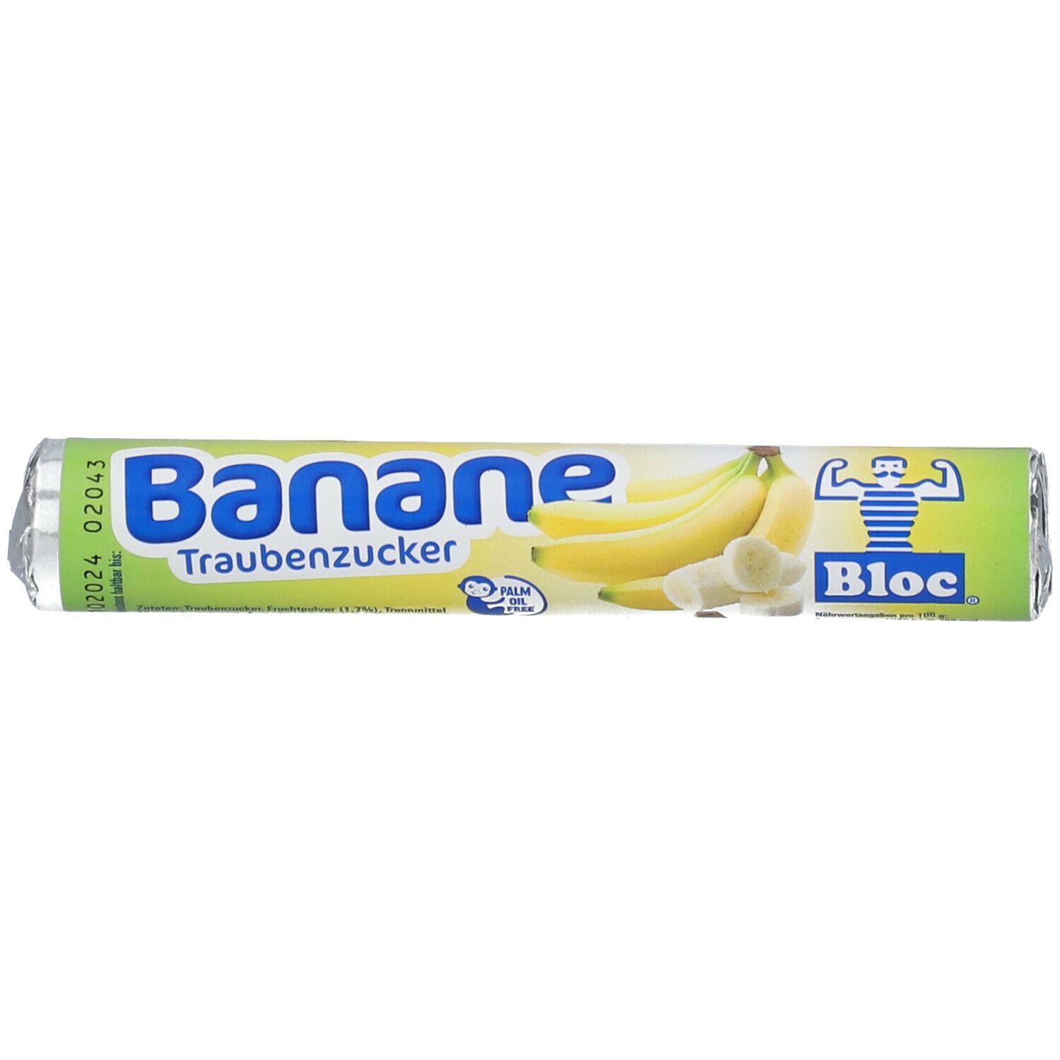 Image of Bloc® Traubenzuckerrolle Banane
