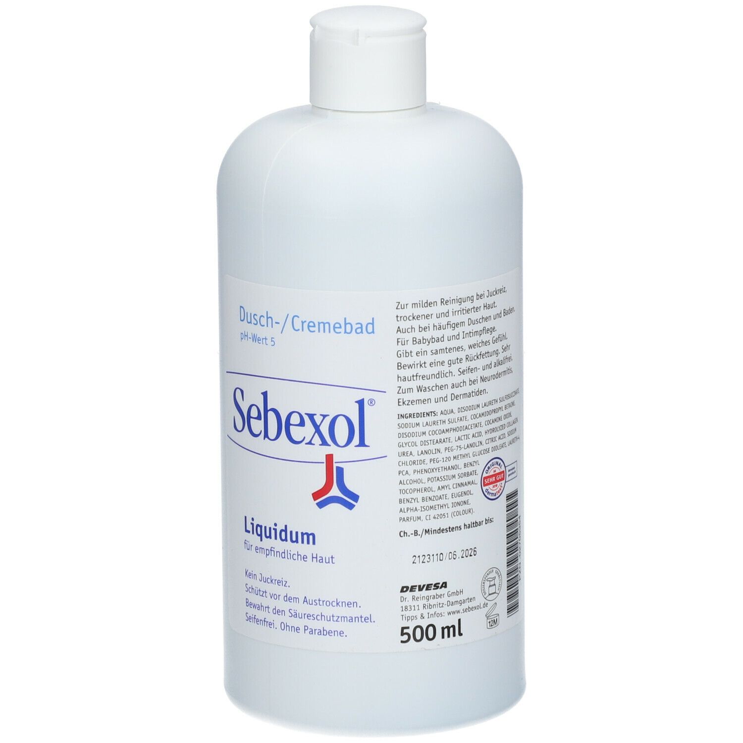 Sebexol® Liquidum Dusch- und Cremebad