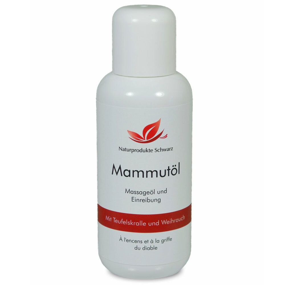 Naturprodukte Schwarz Huile de mammouth