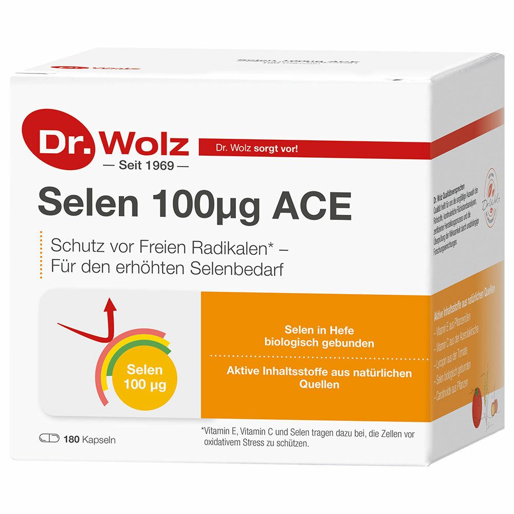 Image of SELEN 100 µg ACE Zellchutz-Kapseln