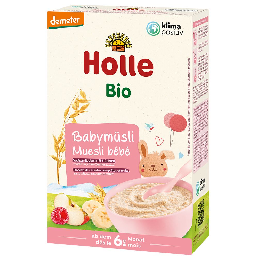 Image of Holle Bio Vollkorn Babymüsli ab dem 6. Monat