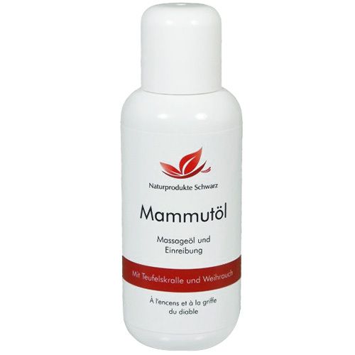 Mammutöl - Massageöl mit Teufelskralle und Weihrauch