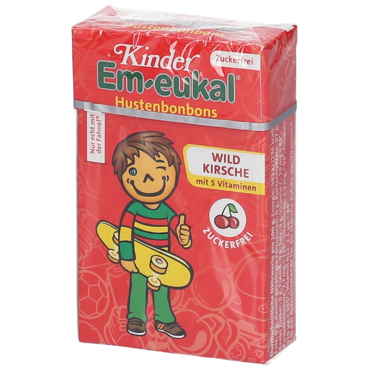 Image of Kinder Em-eukal® Wildkirsche Minis zuckerfrei