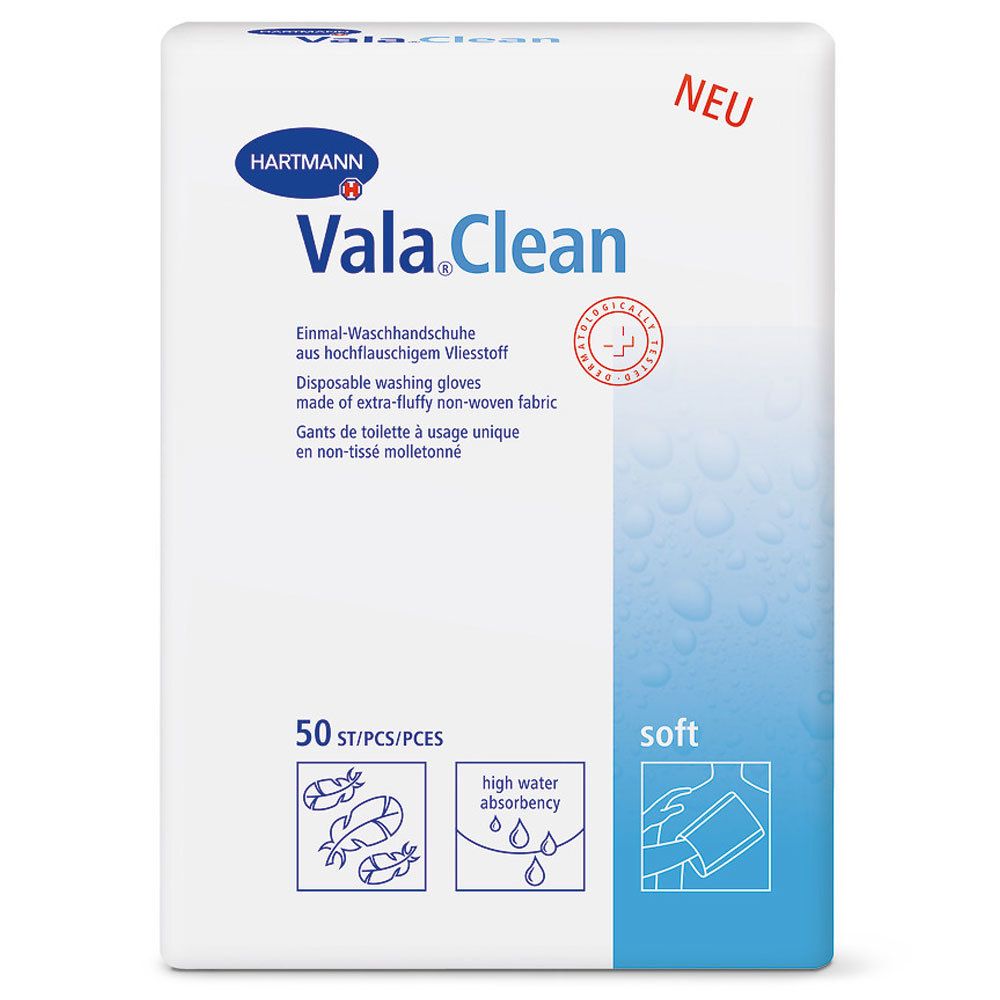 Image of Vala®Clean soft Einmal-Waschhandschuhe