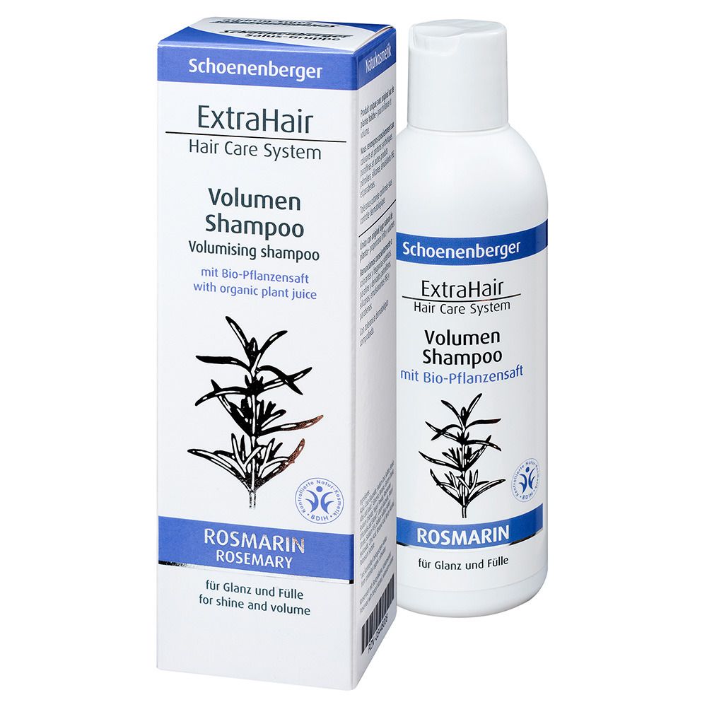 Image of Schoenenberger® Naturkosmetik ExtraHair® Hair Care System Volumen Shampoo