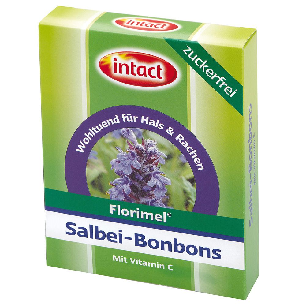 Image of Florimel Salbei Bonbons mit Vitamin C zuckerfrei