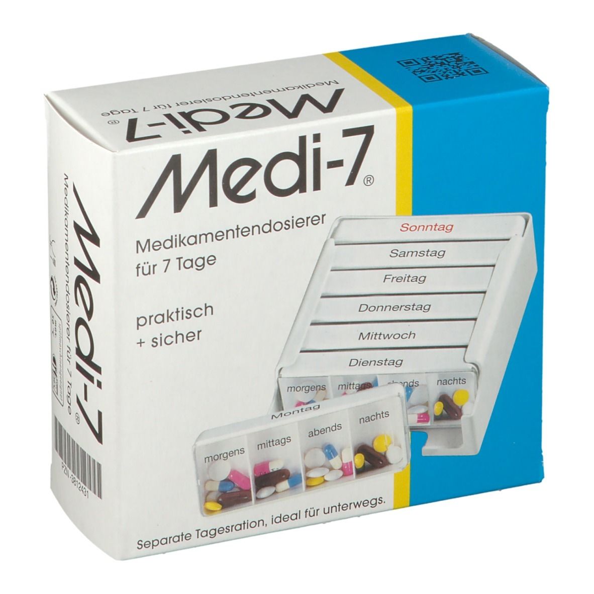 Image of Medi-7 Medikamenten Dosierer weiß