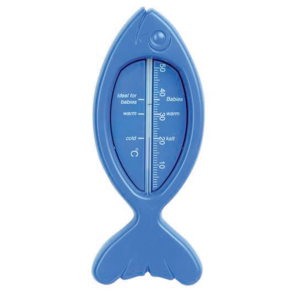 Image of Badethermometer Fisch blau