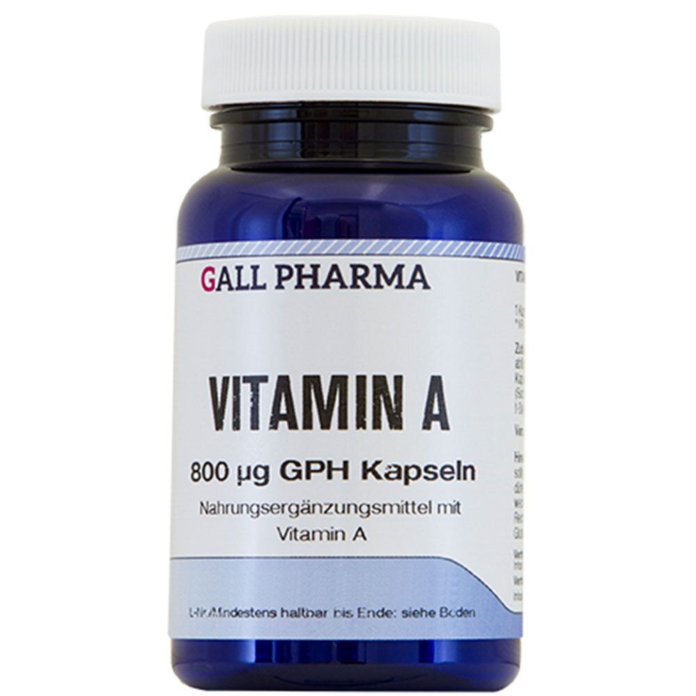 GALL PHARMA Vitamine A 800 µg GPH Kapseln 60 pc(s) - shop-apotheke.ch
