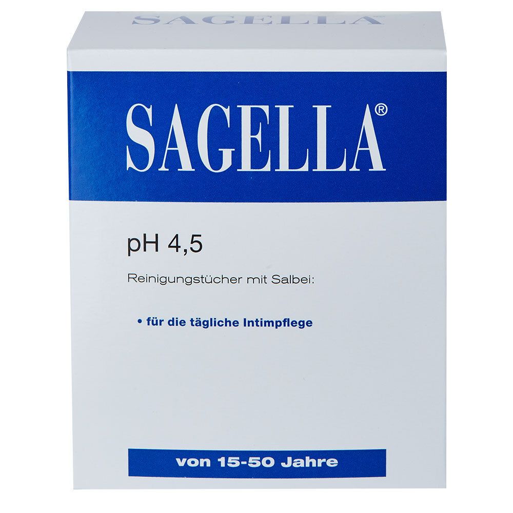 Sagella® pH 4,5 Intim-Reinigungstücher