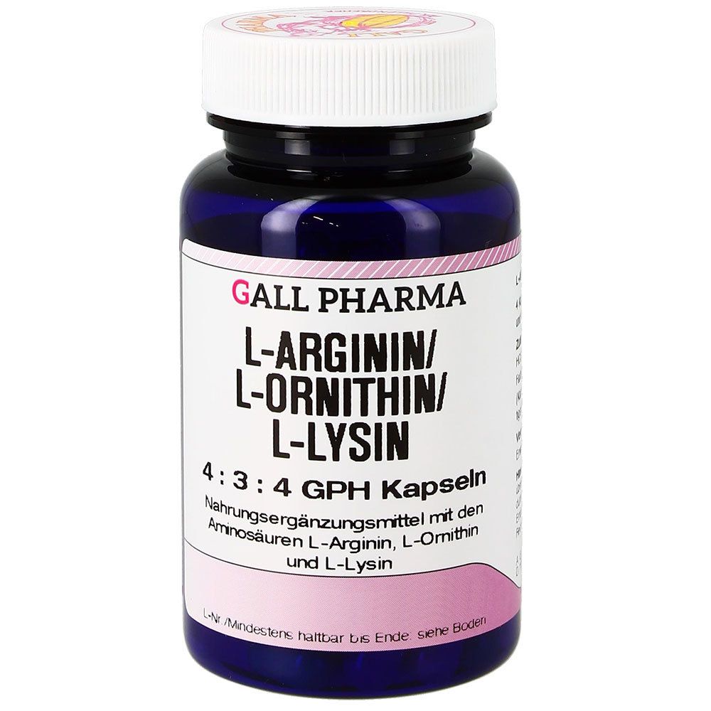 Image of GALL PHARMA L-Arginin/L-Ornithin/L-Lysin 4:3:4 GPH