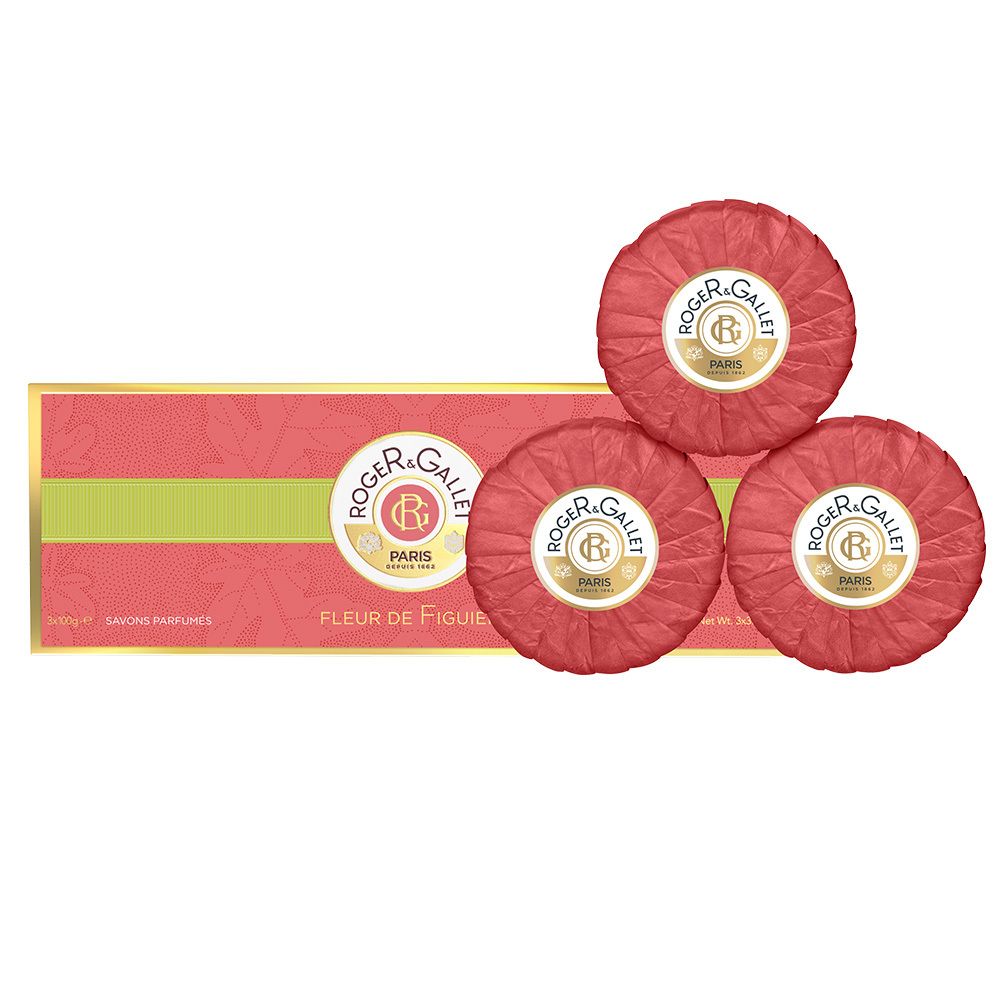 ROGER & GALLET Fleur de Figuier Seifencoffret
