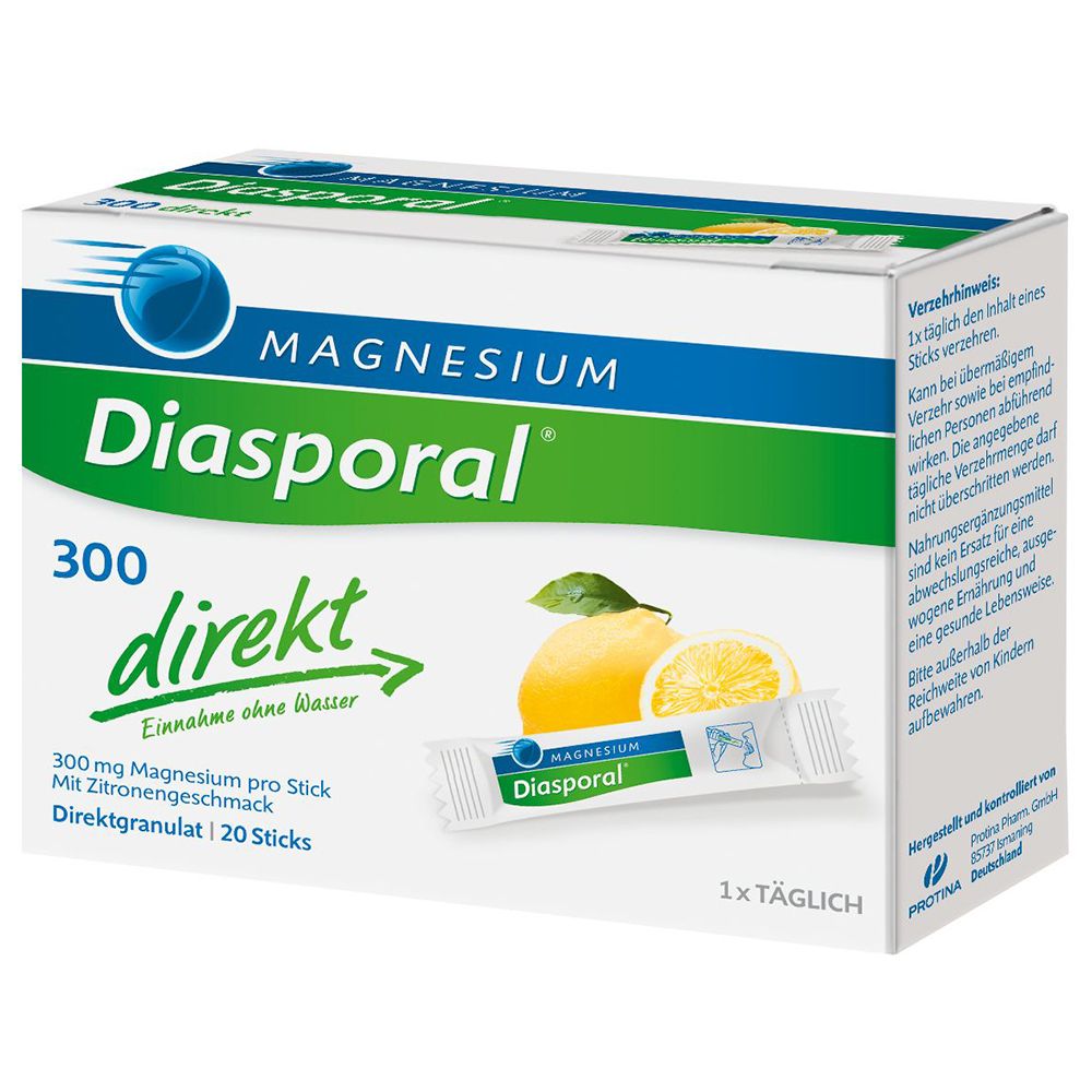 Image of Magnesium Diasporal® 300 direkt Zitrone