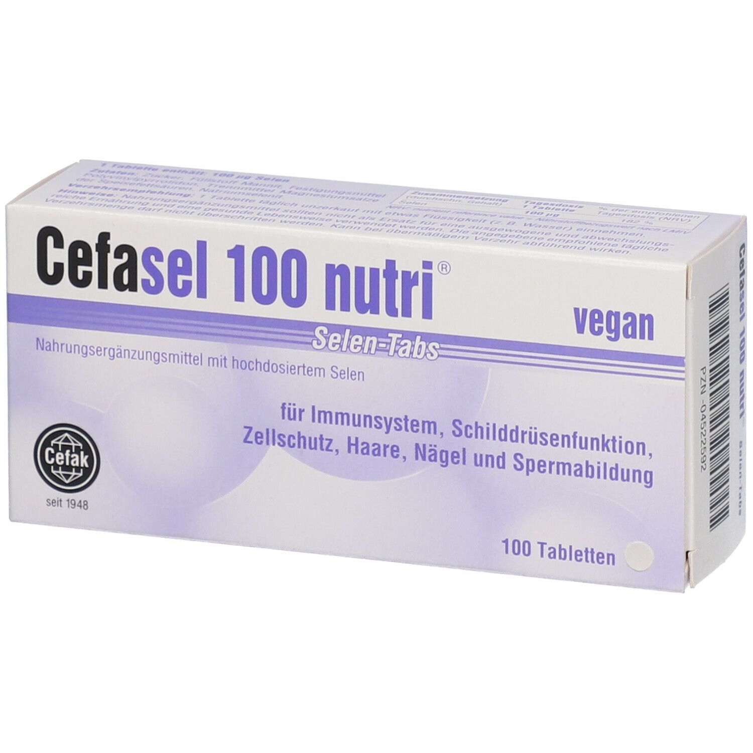 Image of Cefasel 100 nutri® Selen Tabs