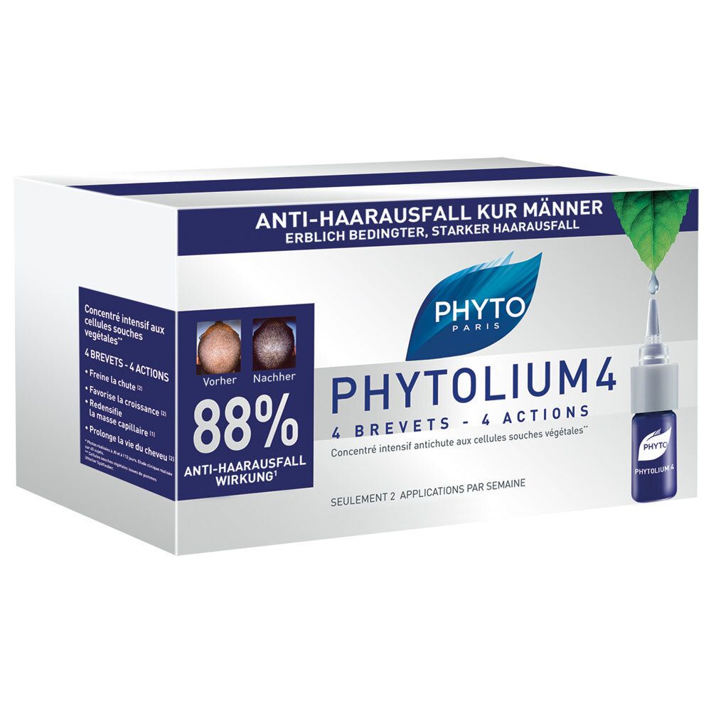PHYTOLIUM 4 Anti-Haarausfall Kur Ampullen