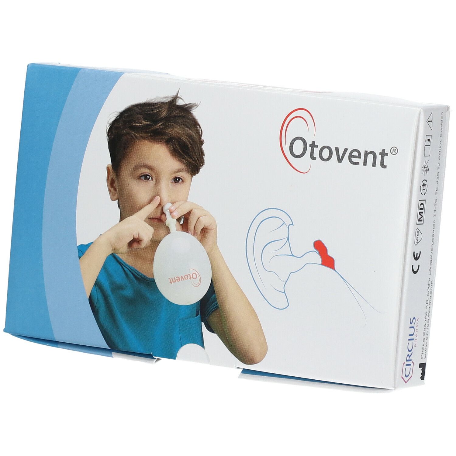 Otovent System 1 Nasenstueck+5 Luftmembrane