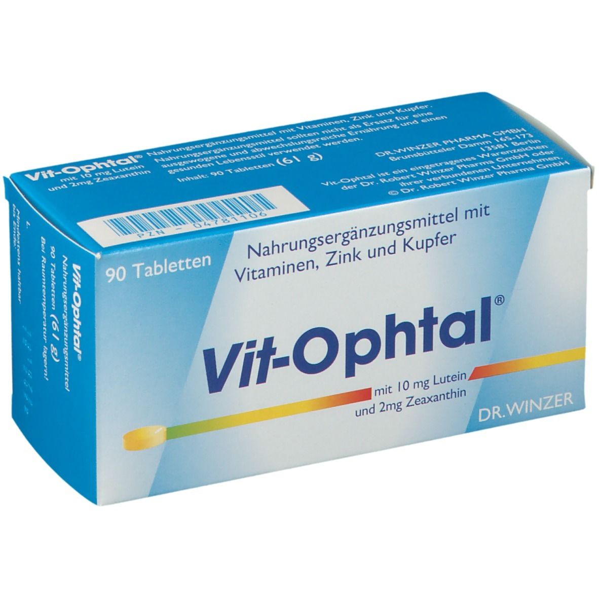Vit-Ophtal® mit 10 mg Lutein