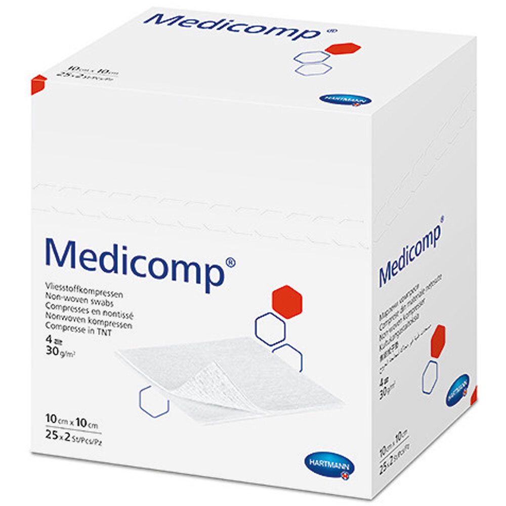 Medicomp® Kompressen steril 10 cm x 10 cm