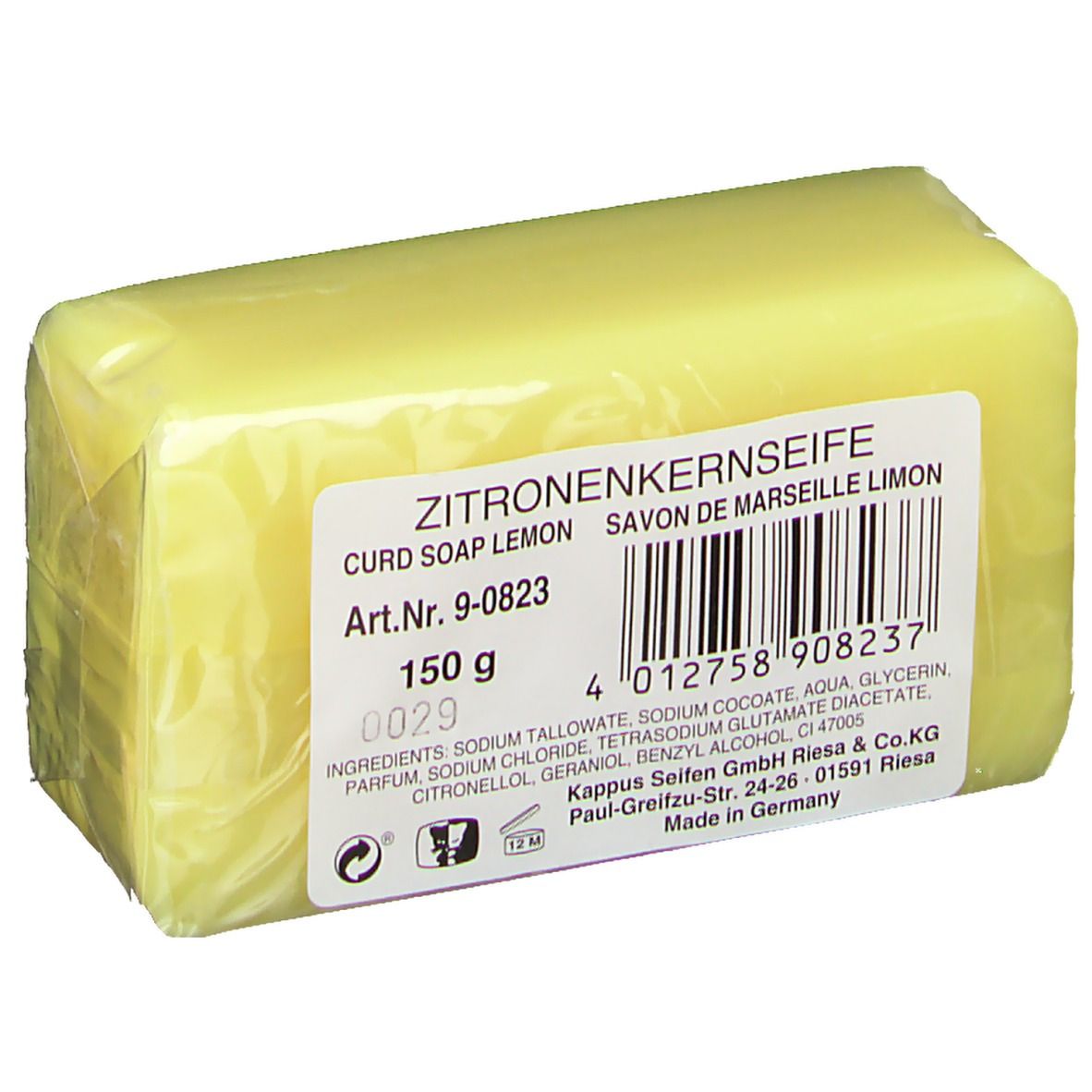 Kappus Kernseife Zitrone Shop Apotheke Ch