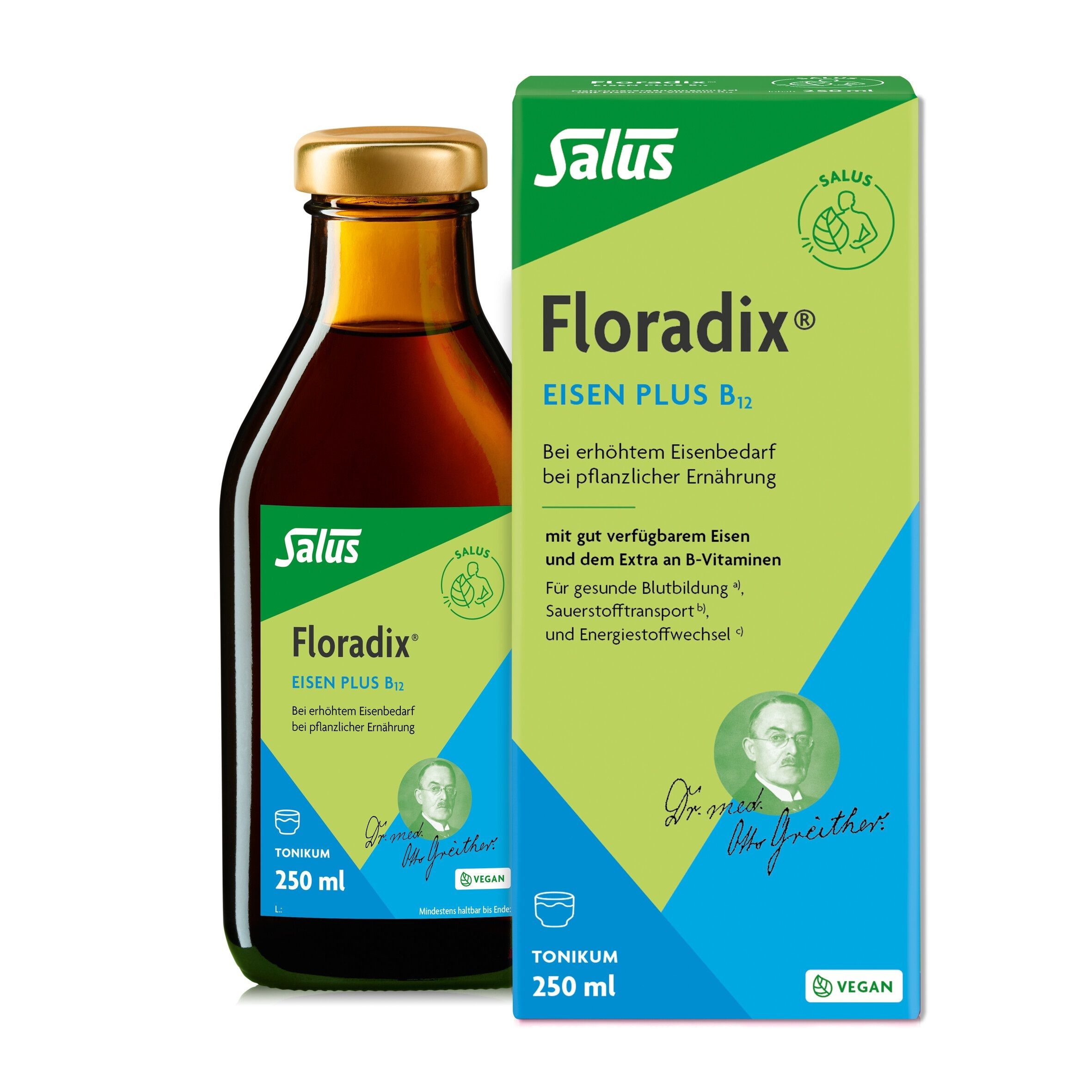 Image of Salus® Floradix® Eisen plus B12 vegan