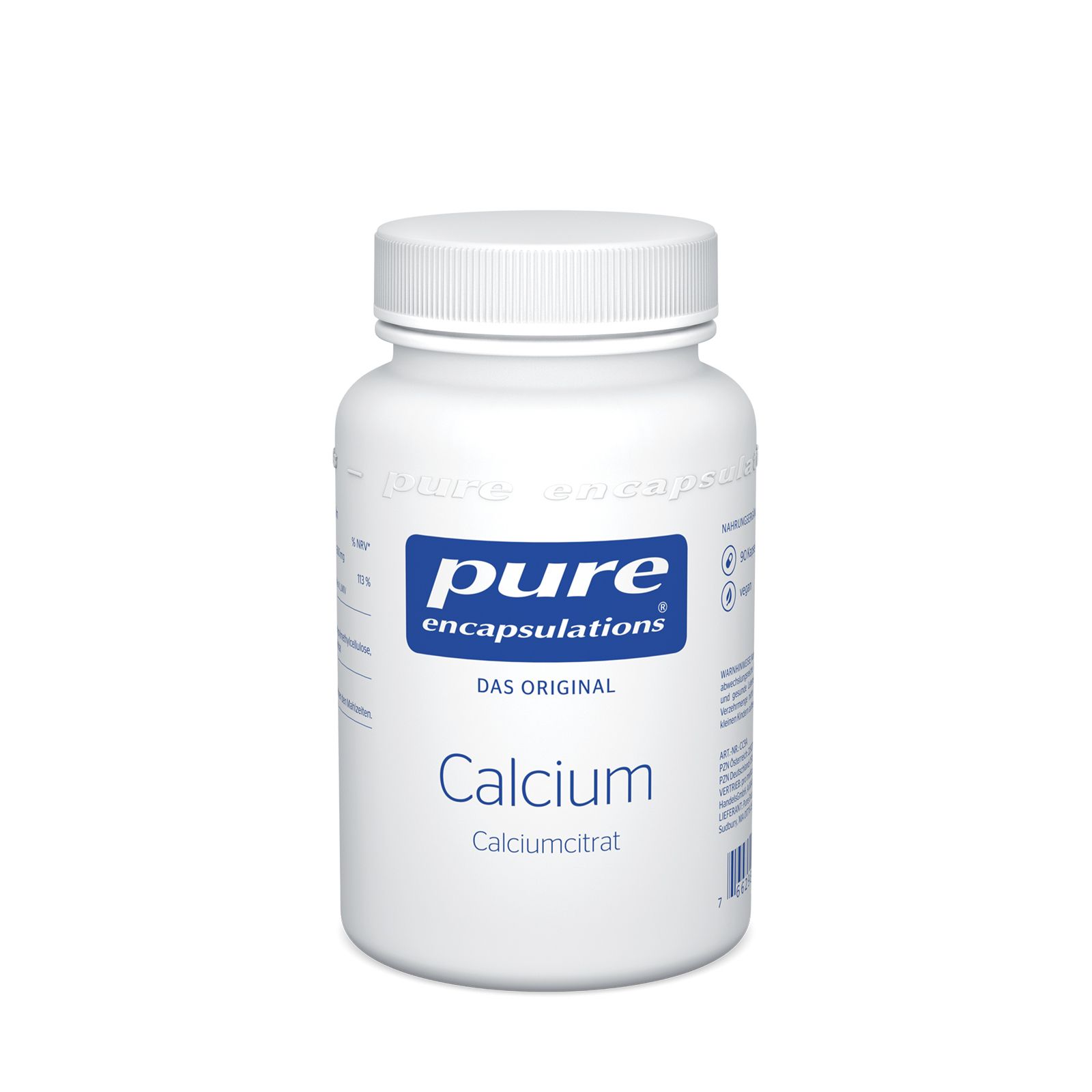 Image of pure encapsulations® Calcium (Calciumcitrat)
