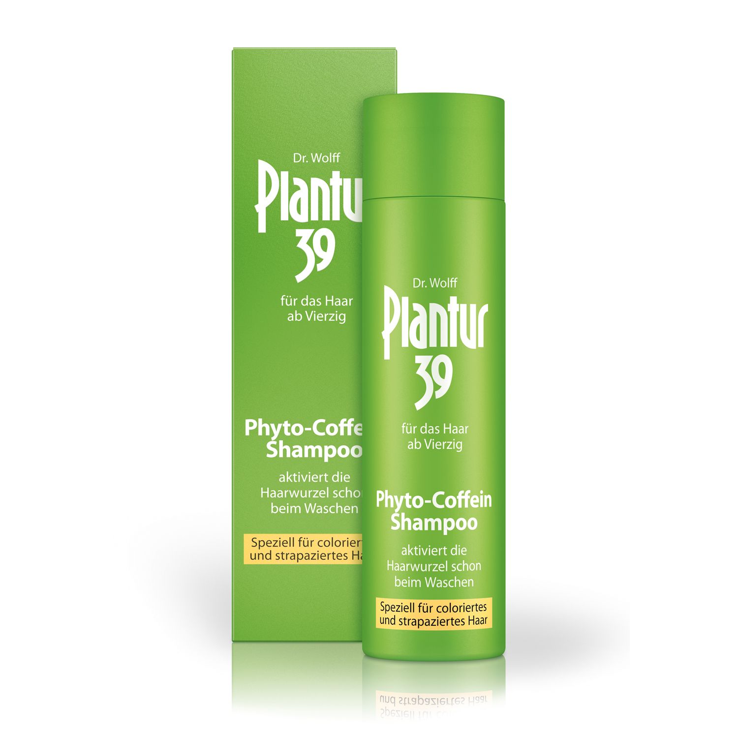 Image of Plantur 39 Phyto-Coffein-Shampoo speziell für coloriertes und strapaziertes Haar