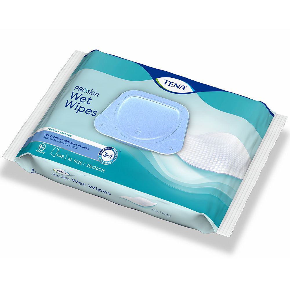 TENA WET Wipe 3in1 Tücher
