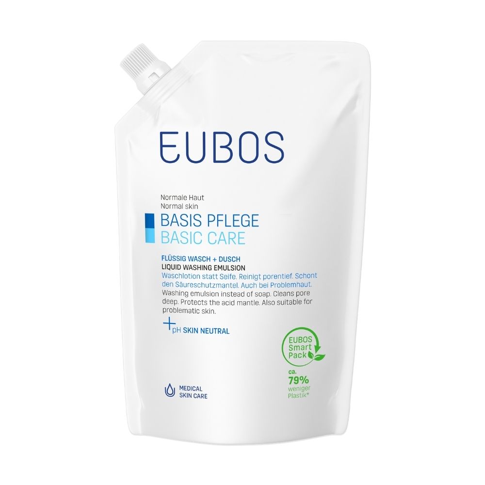 Image of EUBOS® Flüssig blau Nachfüllbeutel Parfüm-frei