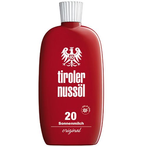 Image of Tiroler Nussöl original Sonnenmilch wasserfest LSF 20