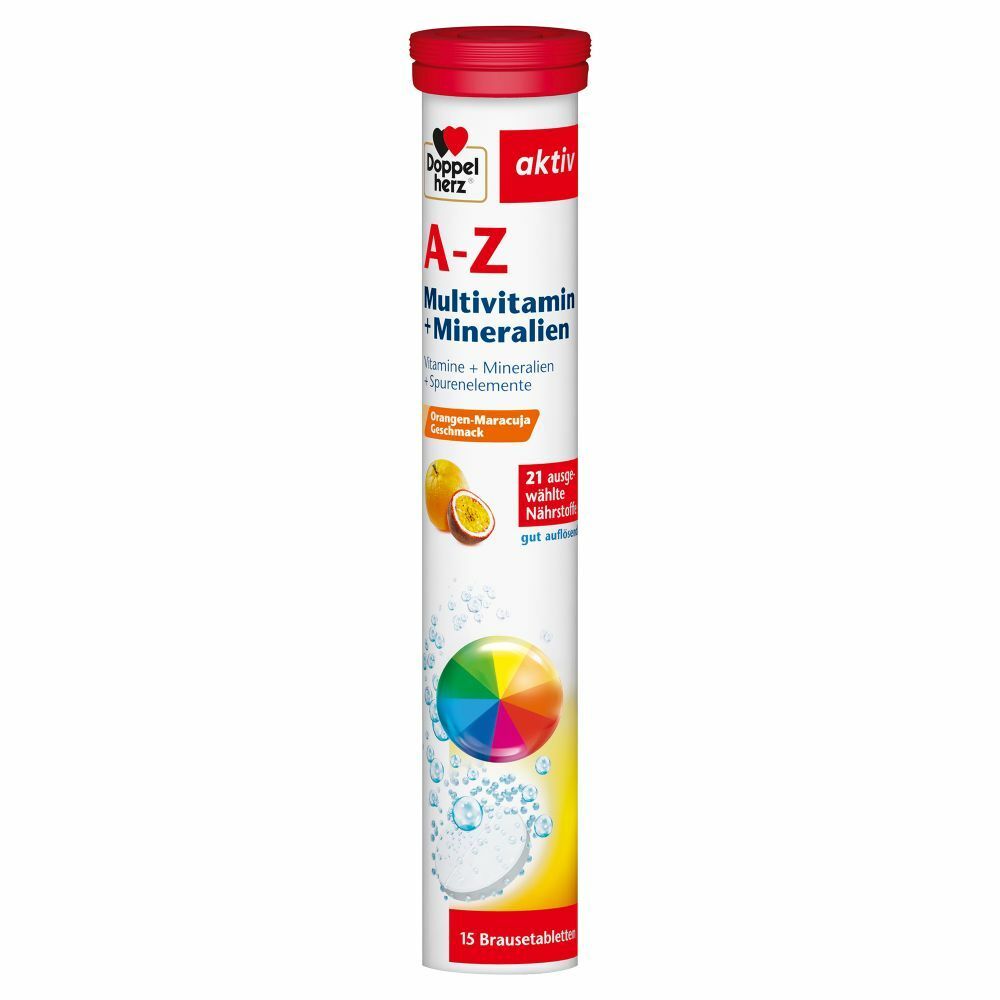 Image of Doppelherz® aktiv A-Z Multivitamin + Mineralien Brausetabletten