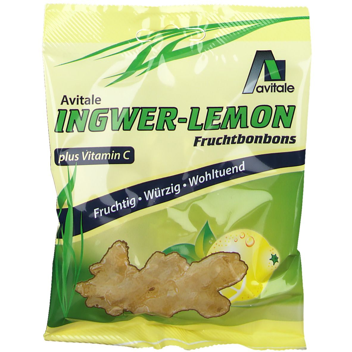 Image of Avitale Ingwer-Lemon Fruchtbonbons