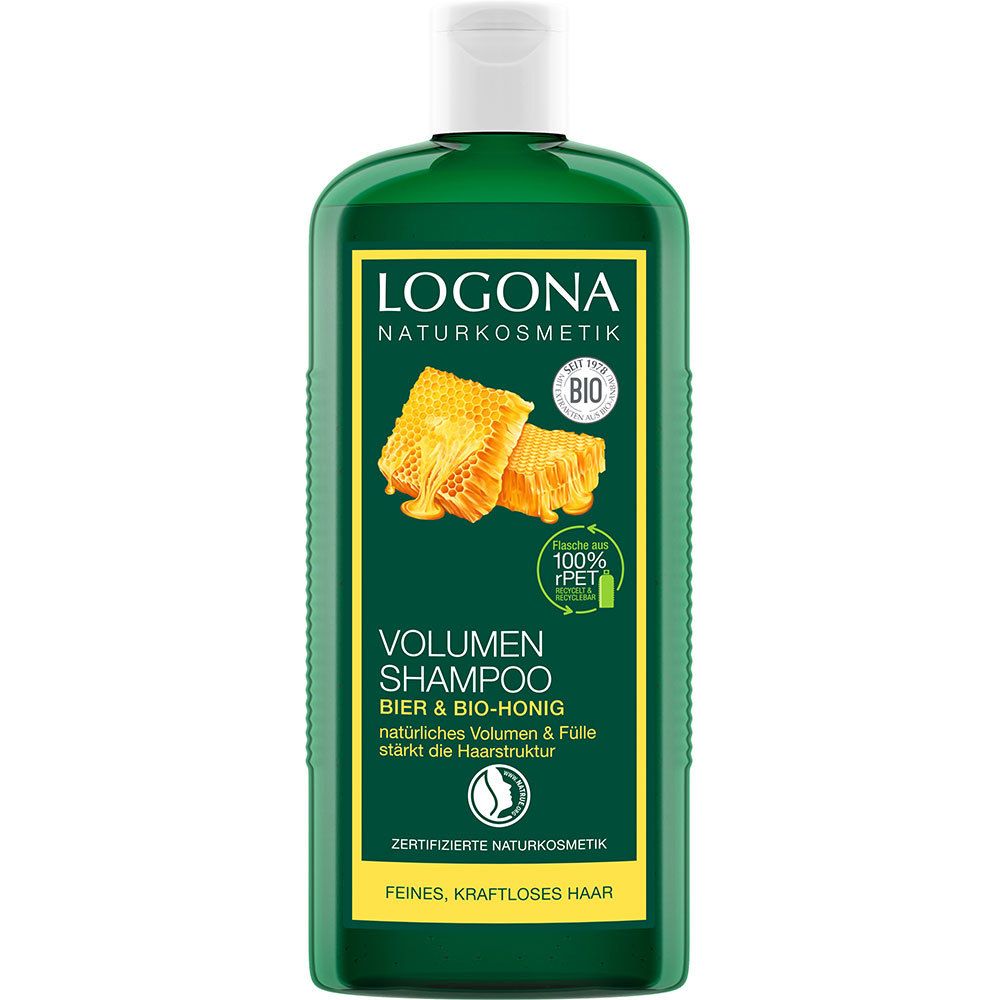 Image of LOGONA Naturkosmetik Volumen Shampoo Bier & Bio-Honig
