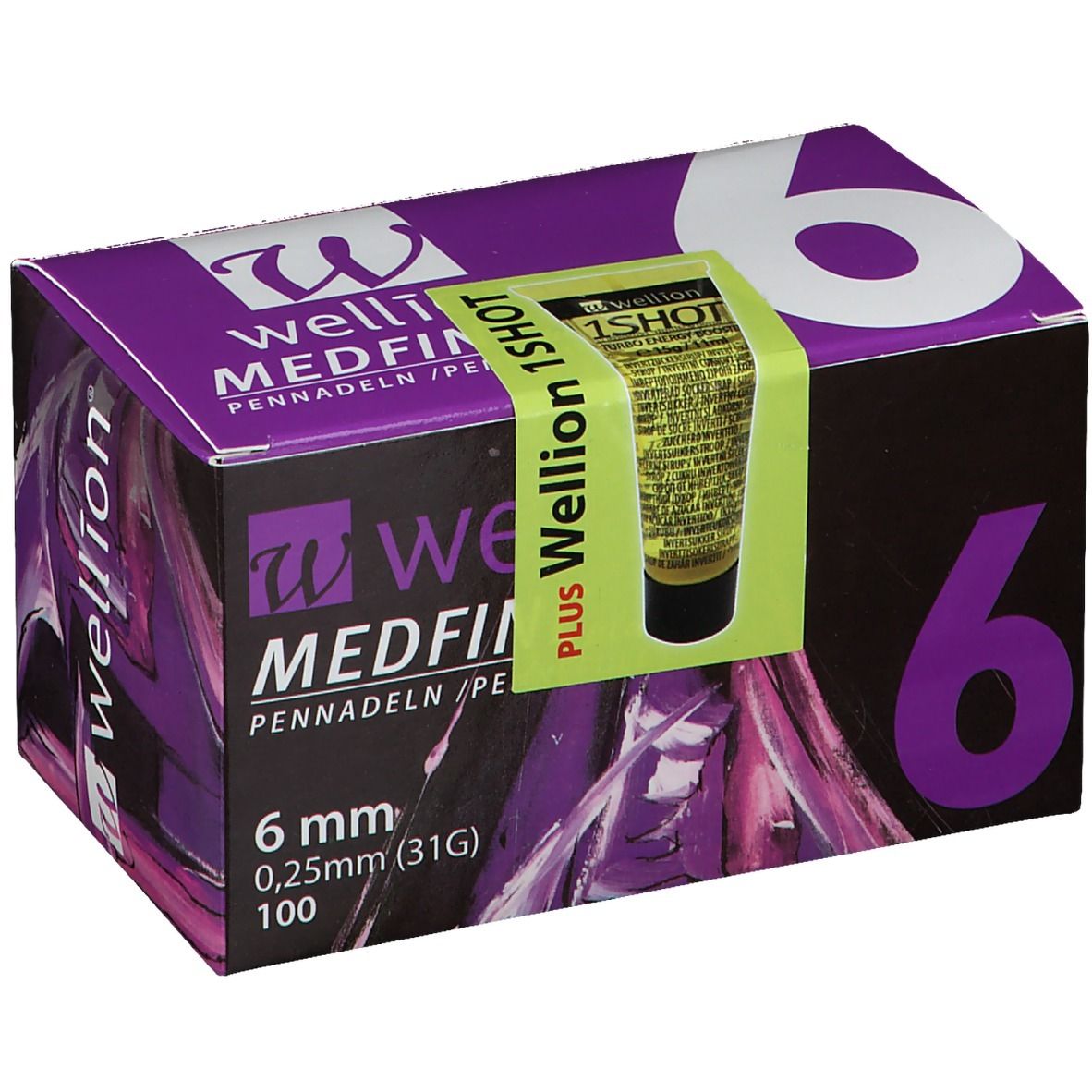 Image of Wellion Medfine Plus Pennadeln 6 mm