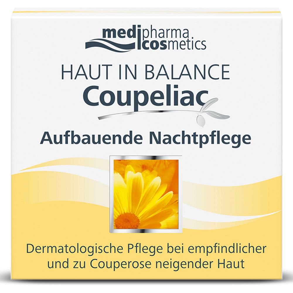 Image of medipharma cosmetics Haut in Balance Coupeliac Aufbauende Nachtpflege